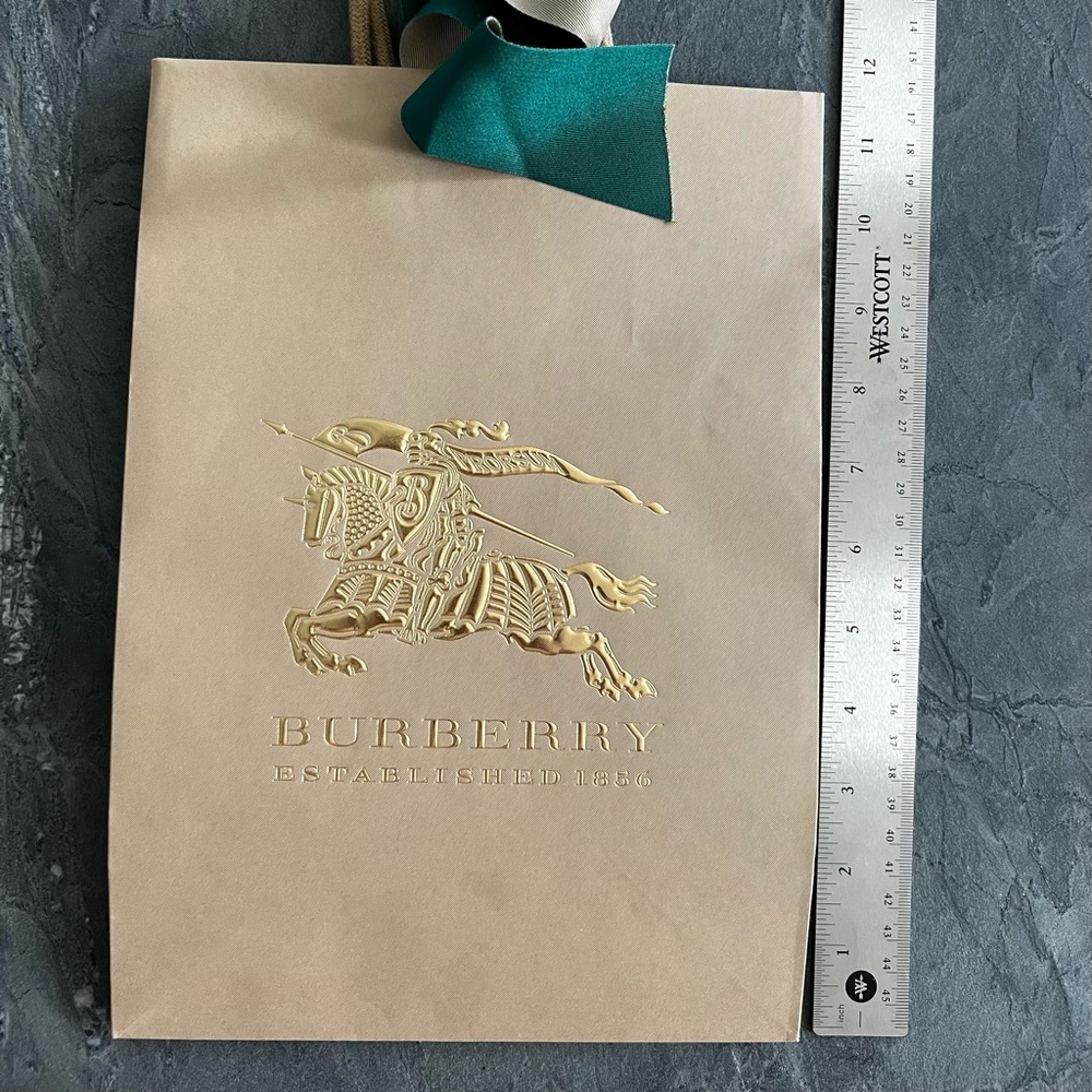 burberry shopping gift bag
